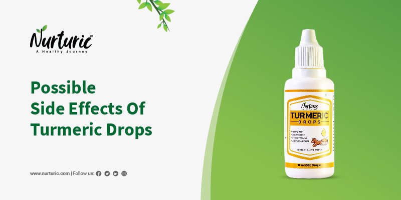 Are there any side effects of turmeric drops