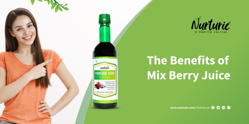 What are the advantages of mix berry juice