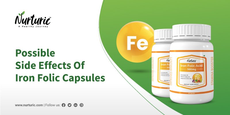 What are the drawbacks of iron folic capsules