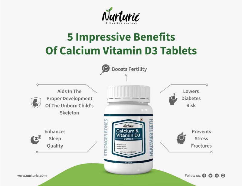 What are the advantages of calcium vitamin d3 tablets