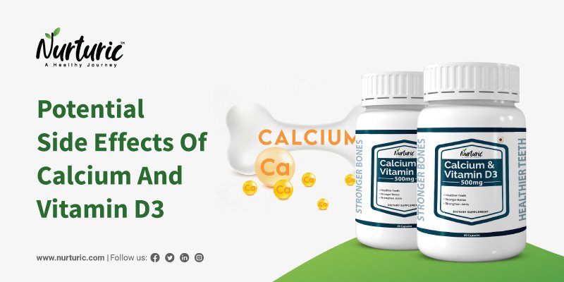 What are the side effects of calcium and vitamin d3